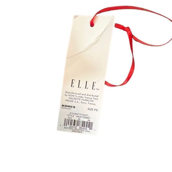 Elle floral tie fit and flare handkerchief dress - Picture 5 of 11